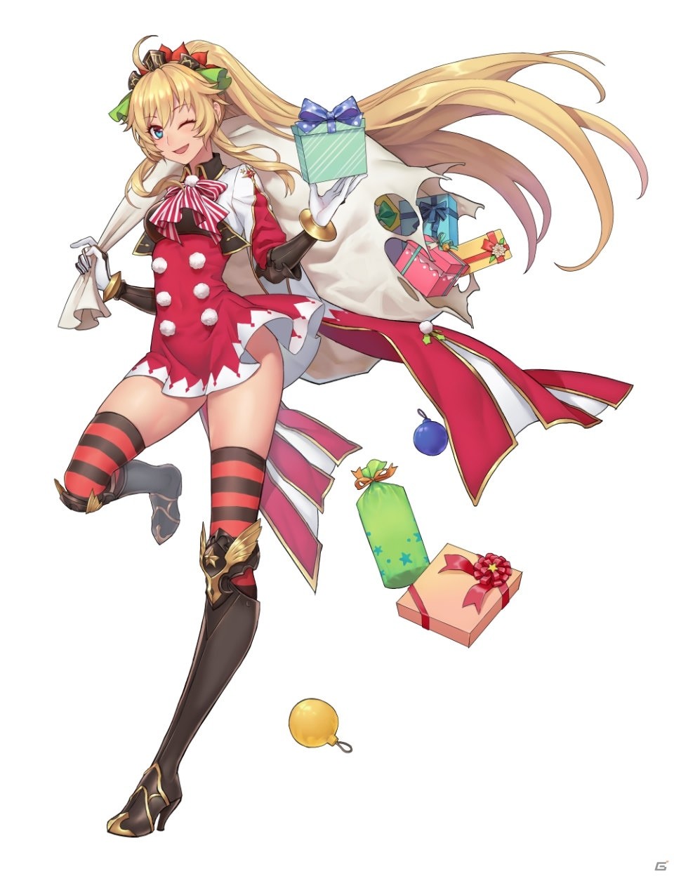 iOS/Android「ルナプリ from 天使帝國」サンタコスチュームのキャラクターが登場！クリスマスイベントも開催中の画像4