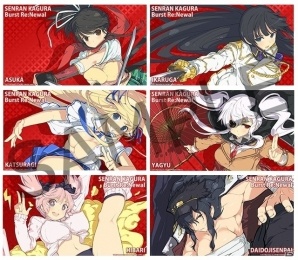 PS4「閃乱カグラ Burst Re:Newal」国立半蔵学院メンバーの描き下ろしイラストが公開！Twitterアイコン＆ヘッダー、壁紙の配布もの画像11