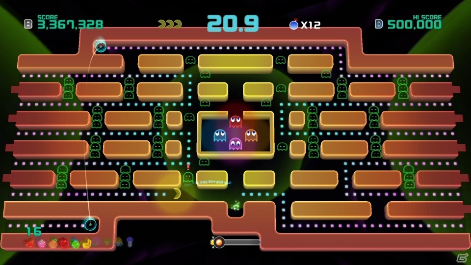 パックマンシリーズ最新作「PAC-MAN CHAMPSIONSHIP EDITION 2 PLUS」がNintendo Switch向けに今冬配信！2プレイヤー向けの新モードを搭載の画像2