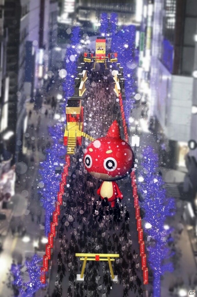 みんなでわいわいモンス年越し！大みそかの渋谷モディ・公園通りエリアが「モンスト参道」にの画像2