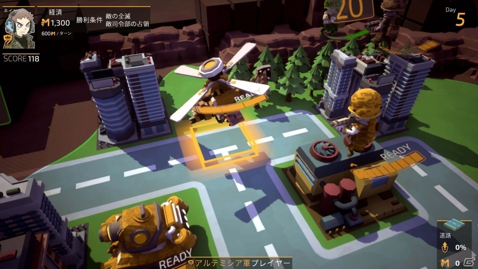 往年のターン制ストラテジーと近代的デザインが融合した戦略SLG「TINY METAL」がPS4/Nintendo Switch/PC向けに配信開始の画像7