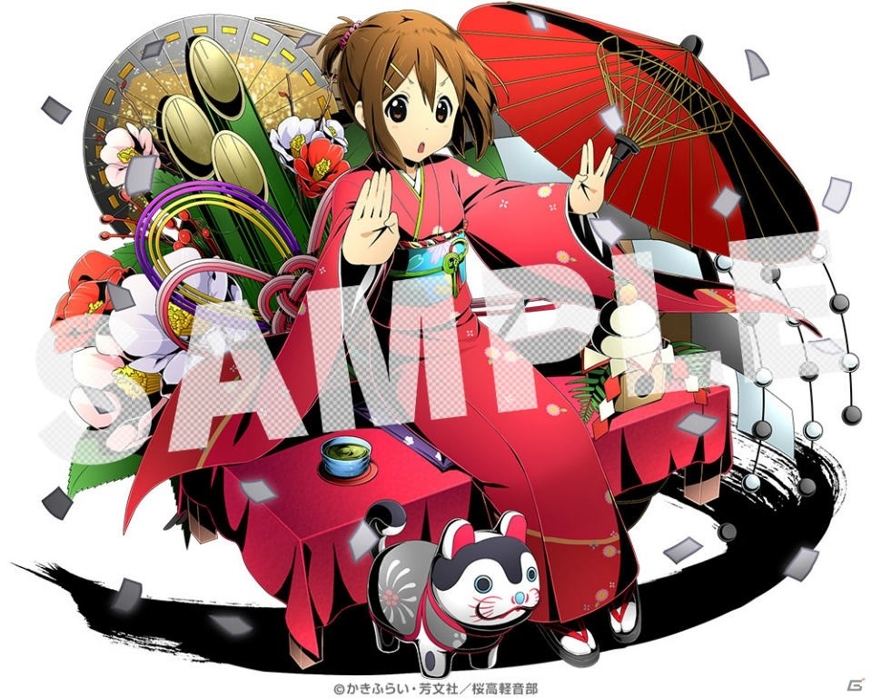 唯と律をデザインしたGamer限定クリアファイルのプレゼントも