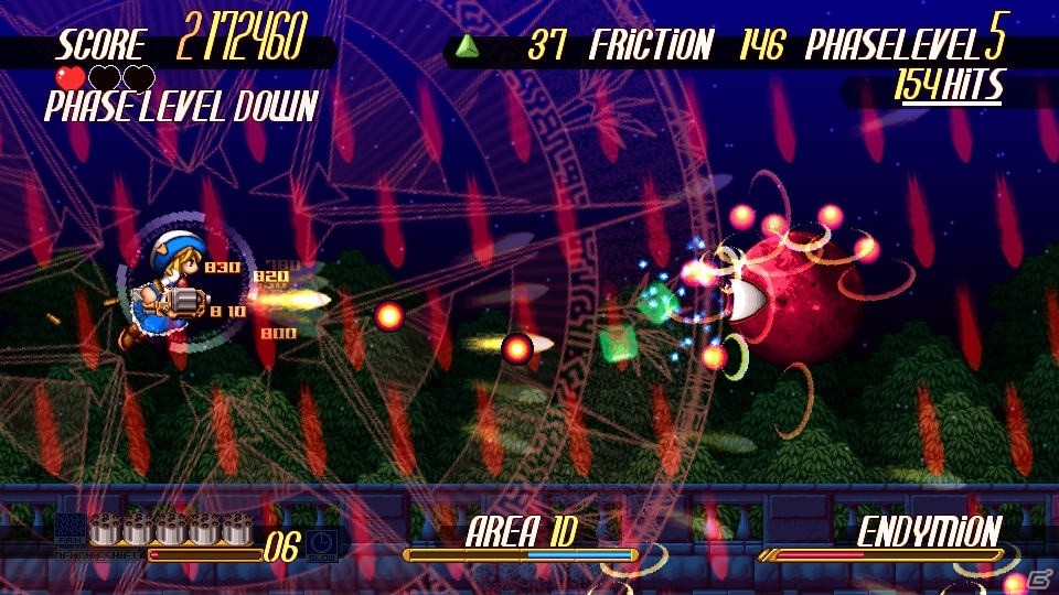 ハイスピード横スクロールシューティングゲーム「GUNDEMONIUMS」PS4＆PS Vita向けに2018年2月1日配信開始！の画像3