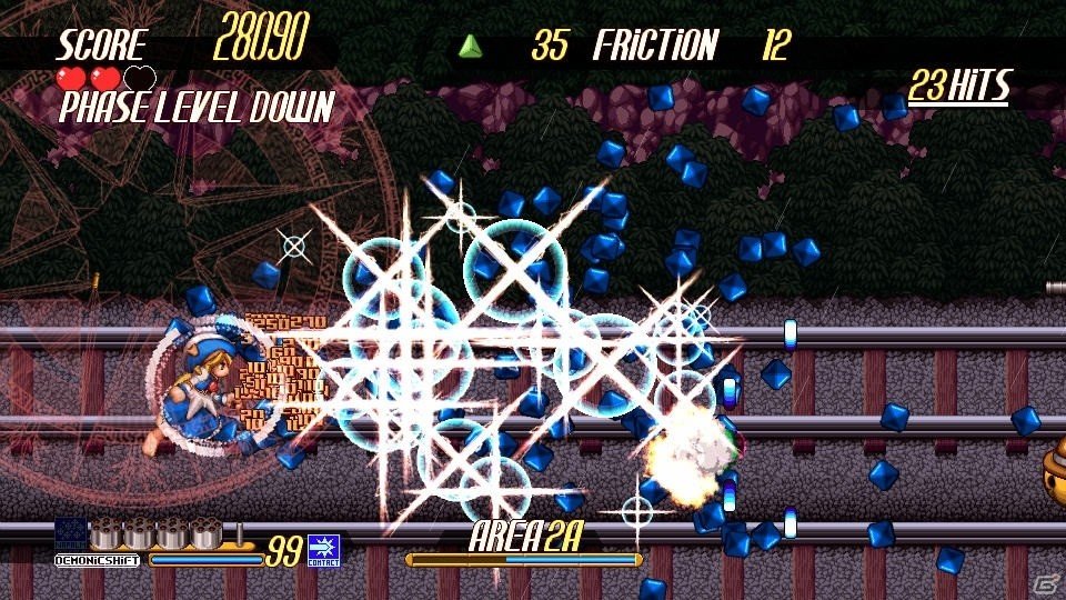 ハイスピード横スクロールシューティングゲーム「GUNDEMONIUMS」PS4＆PS Vita向けに2018年2月1日配信開始！の画像4