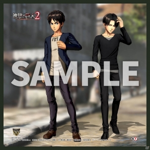 進撃の巨人2」TREASURE BOX同梱アイテムの画像が公開！店舗別予約特典