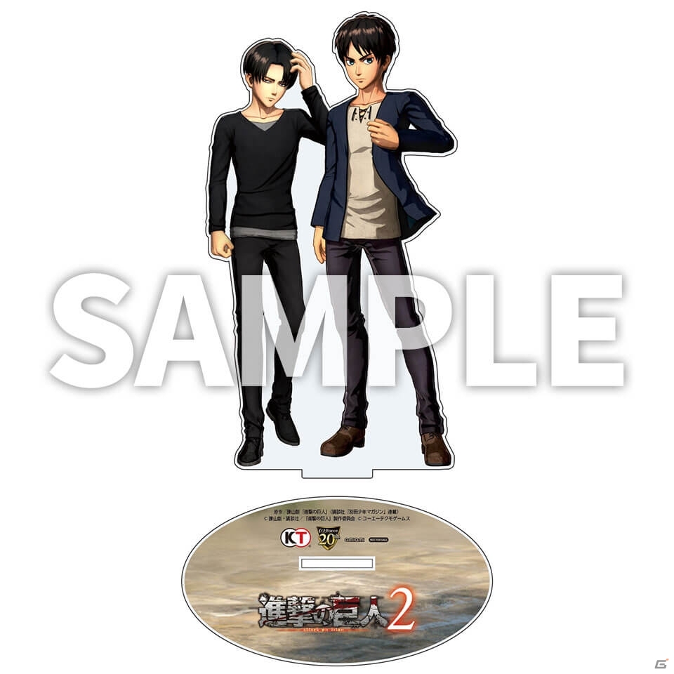 「進撃の巨人2」TREASURE BOX同梱アイテムの画像が公開！店舗別予約特典アイテムもチェックの画像5