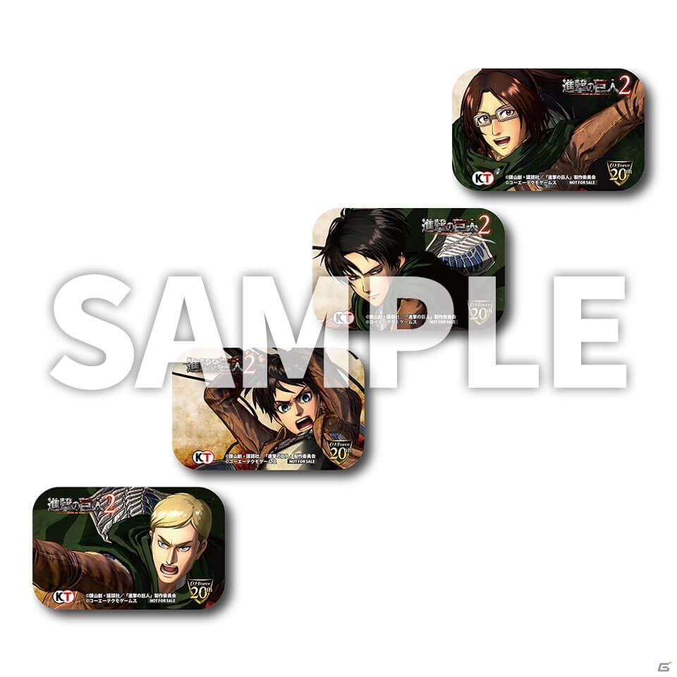 「進撃の巨人2」TREASURE BOX同梱アイテムの画像が公開！店舗別予約特典アイテムもチェックの画像8