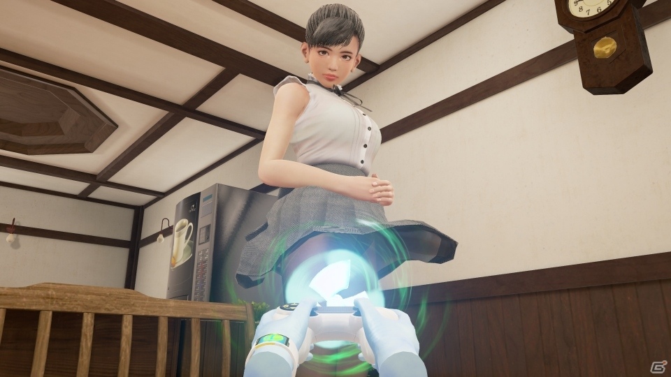 PS4「しあわせ荘の管理人さん。」透視、透明化、風起こし…管理人のお仕事＆専用端末「ブラー」の機能をガイドさんが紹介！の画像26