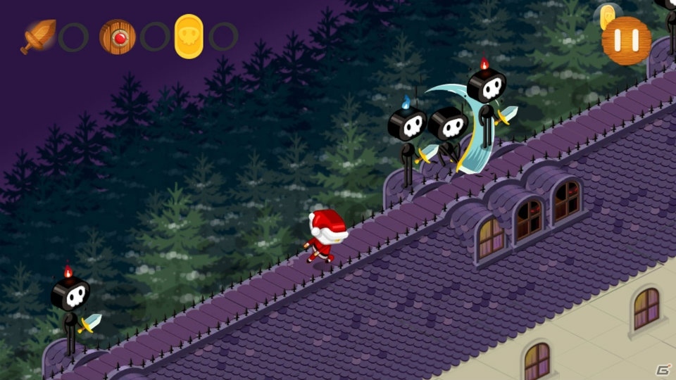 ストップモーションアニメが可愛い「戦え！サンタさん -Don't Kill Santa-」がAndroid向けに配信開始！の画像2