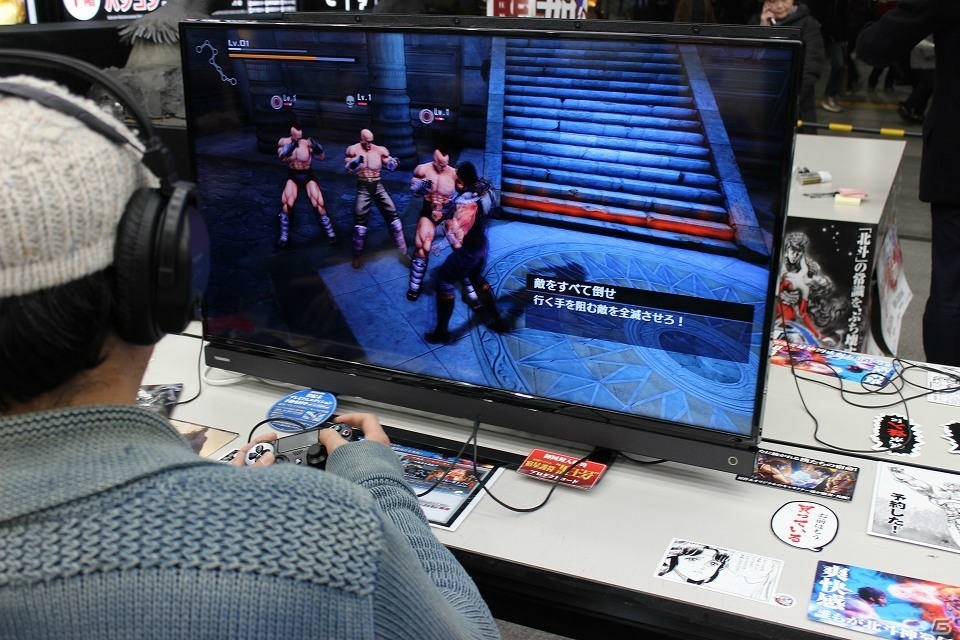 PS4「北斗が如く」店頭体験会がついにスタート！秘孔アクションがカギを握る試遊＆名越稔洋氏、佐藤大輔氏の囲み取材をレポートの画像10