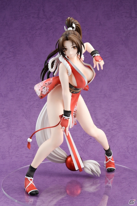 KOFシリーズ最新作の「KOFXIV」仕様で不知火舞がAMAKUNIより立体化！受注受付がスタートの画像1