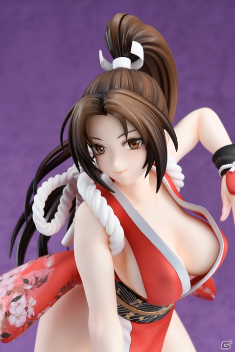 KOFシリーズ最新作の「KOFXIV」仕様で不知火舞がAMAKUNIより立体化！受注受付がスタートの画像4