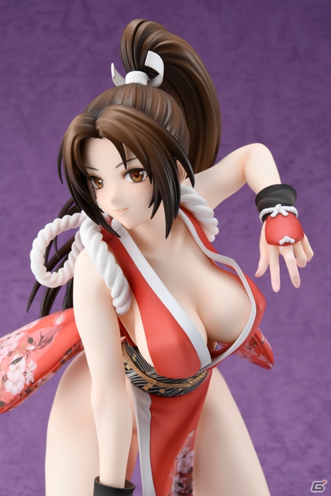KOFシリーズ最新作の「KOFXIV」仕様で不知火舞がAMAKUNIより立体化！受注受付がスタートの画像6