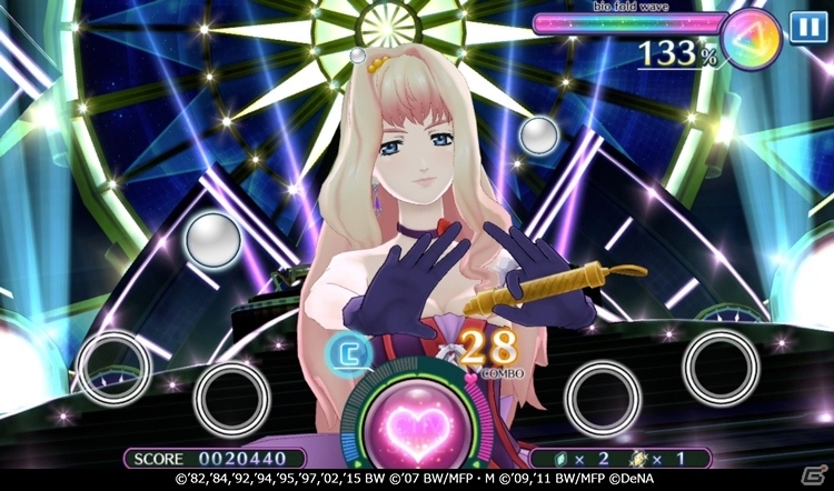 iOS/Android「歌マクロス スマホDeカルチャー」12月28日に「マクロスF」の楽曲「ライオン」が追加！シェリル・ノームの新衣装をゲットしようの画像2
