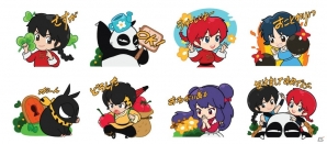 「LINE ポコポコ」乱馬やあかねが登場する「らんま1/2」とのコラボが開催！限定LINEスタンプも配信の画像2