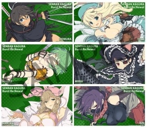 PS4「閃乱カグラ Burst Re:Newal」秘立蛇女子学園メンバーの描き下ろしキャラクターイラストが公開！大道寺先輩と凛の「秘伝忍法」も紹介の画像11