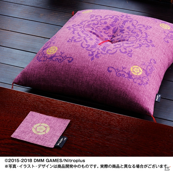 「刀剣乱舞-ONLINE-」の京座布団＆コースターが登場！京都老舗コラボで燭台切光忠・へし切長谷部など全5種がラインナップの画像8