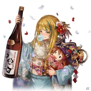 iOS/Android「幻獣契約クリプトラクト」ほろ酔い着物姿の★5マーテルがもらえる「ギルサニア新年祭」が1月1日スタートの画像3