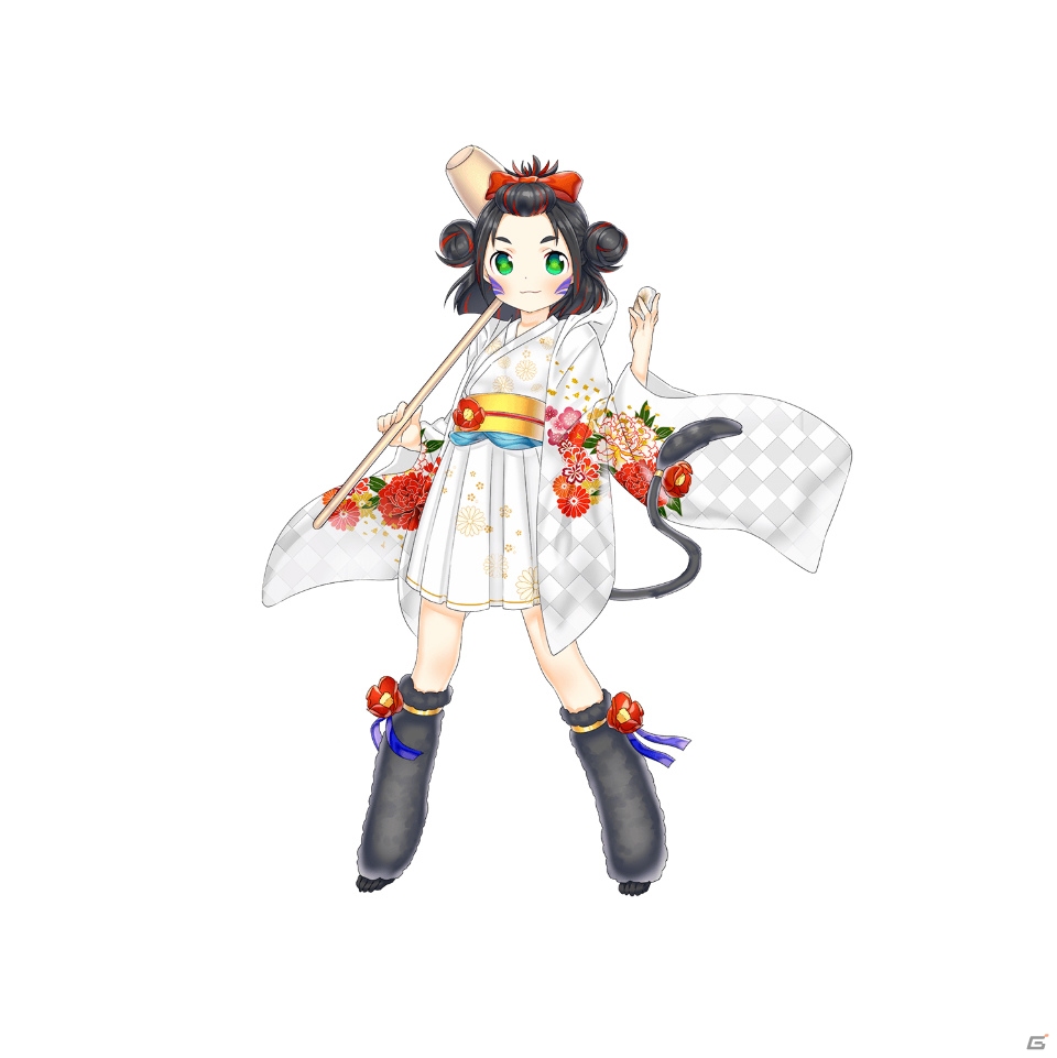 iOS/Android「妖怪百姫たん！」賀正・猫又（CV：日笠陽子）が手に入るイベント「新年はハーレムで！？」が開催！の画像3