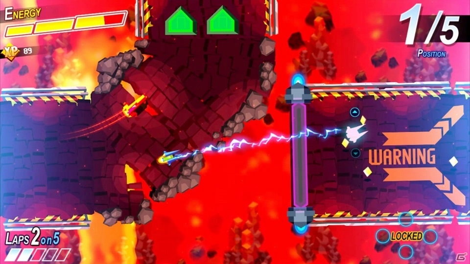 見下ろし視点レースゲームとシューティングゲームが融合した「The Next Penelope」がNintendo Switch向けに配信開始の画像6