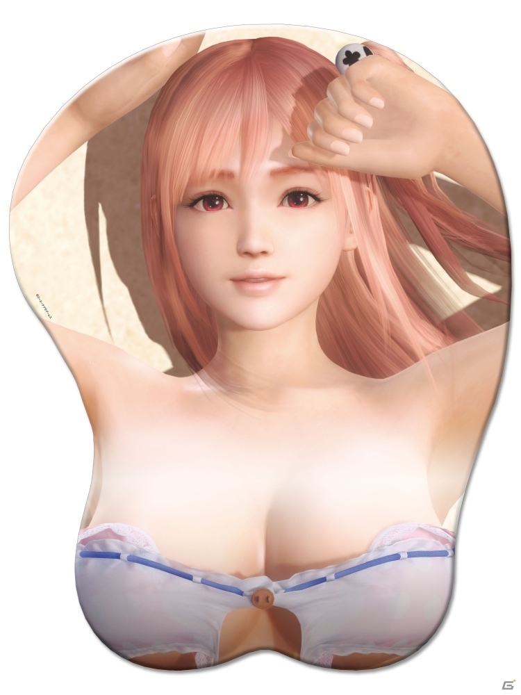 「DEAD OR ALIVE Xtreme Venus Vacation」マリー・ローズ、ほのか、かすみ、みさきの新作等身大マウスパッドが3月下旬発売の画像1
