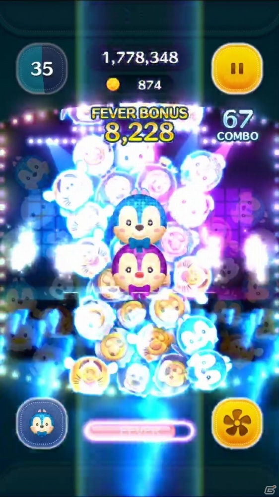 「LINE：ディズニー ツムツム」にアイドルチップ、アイドルデールが登場！中島健人さんと菊池風磨さんが初共演したCMがオンエアの画像2