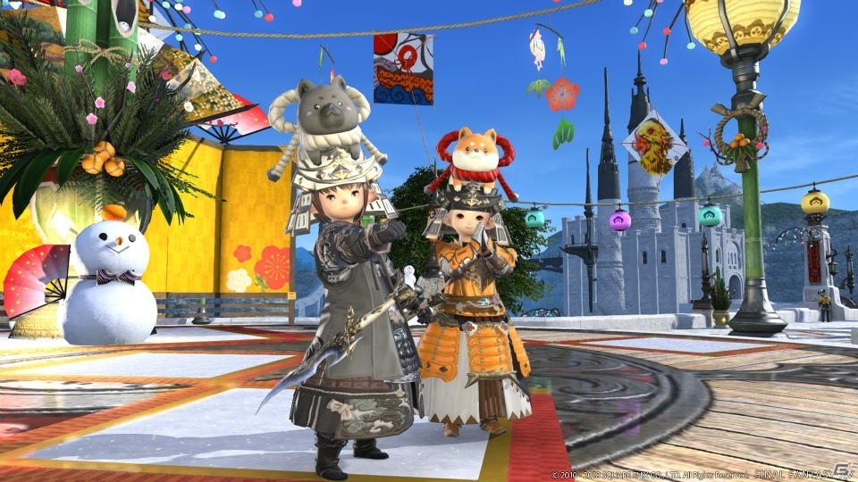 「ファイナルファンタジーXIV」シーズナルイベント「降神祭」が開催！エオルゼアカフェには“おせち”などの新メニューが登場の画像3