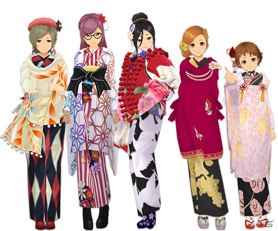 「スクールガールストライカーズ」2018新春キャンペーン＆新コスチュームイベント「初笑い！新春エテルノ演芸バトル」が開催！の画像4