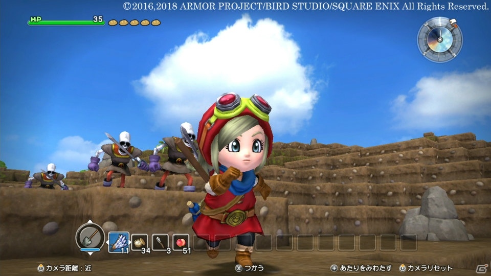 フリービルドモードにモノづくりを助ける仲間が登場！「ドラゴンクエストビルダーズ」Nintendo Switch版ならではの特徴を紹介の画像5