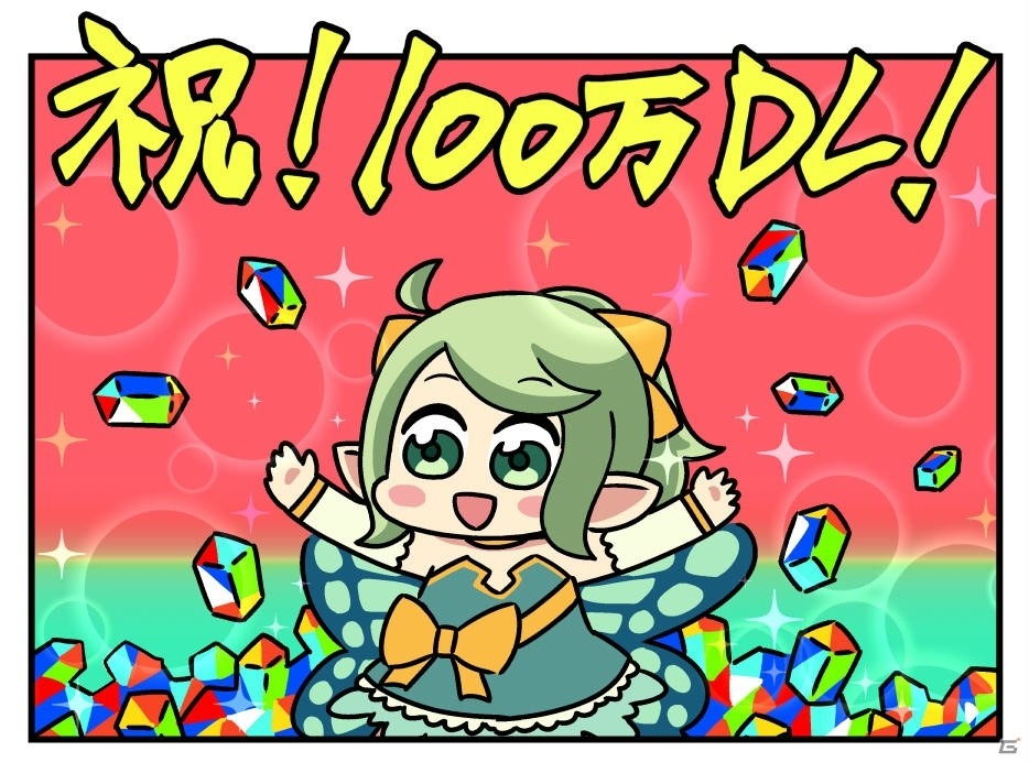 「バトル オブ ブレイド」100万DL突破記念プレゼントが実施！お正月の特別衣装キャラクターも登場中の画像1