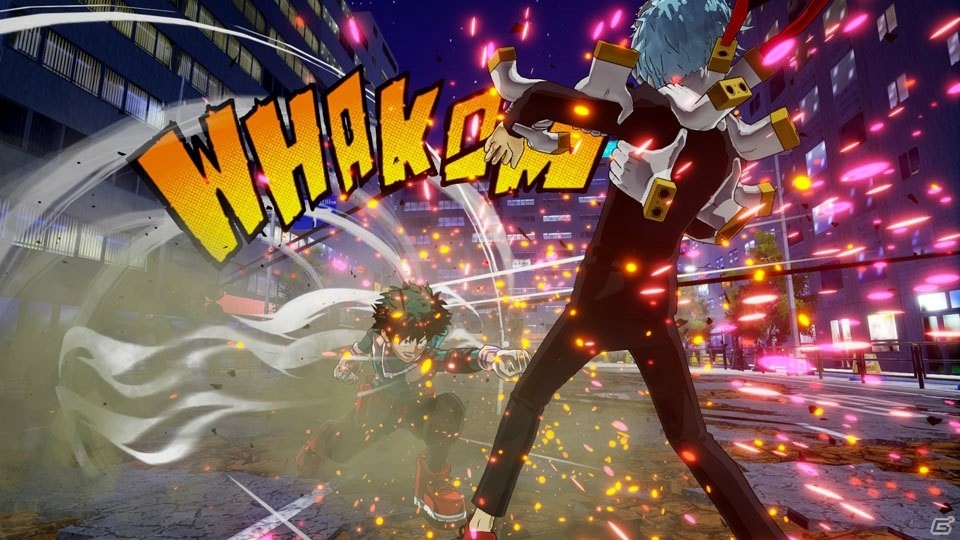 PS4/Switch「僕のヒーローアカデミア One's Justice」プレイアブルキャラクターとして緑谷出久、死柄木弔、爆豪勝己が参戦！スクリーンショットとともに紹介の画像14