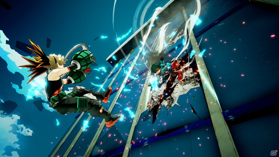 PS4/Switch「僕のヒーローアカデミア One's Justice」プレイアブルキャラクターとして緑谷出久、死柄木弔、爆豪勝己が参戦！スクリーンショットとともに紹介の画像27