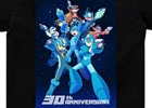 歴代ロックマン集結！30周年記念イラストをデザインしたアートTシャツが3月22日に発売