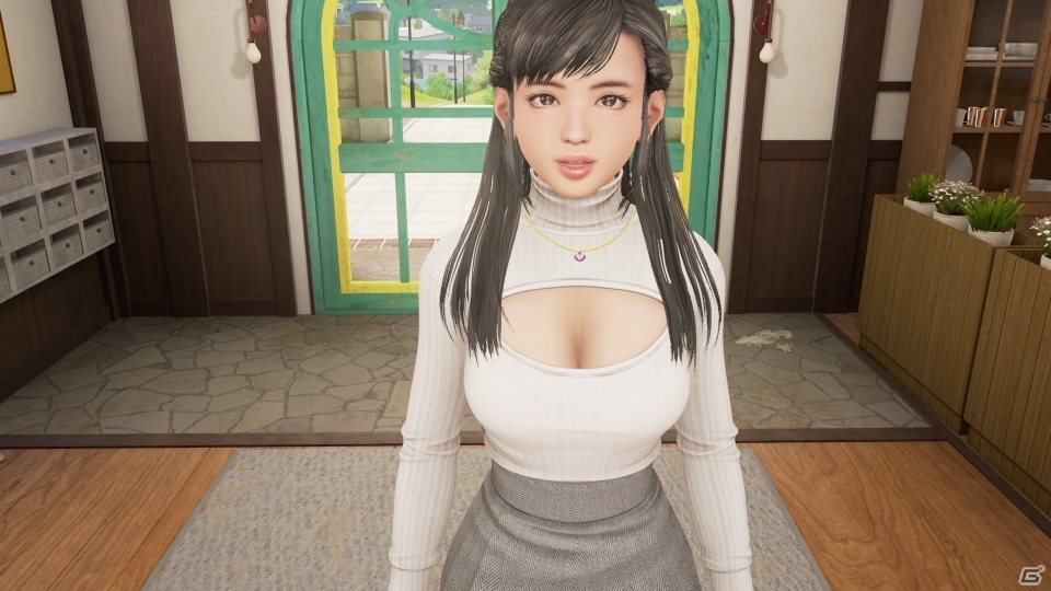 明日発売のPS4「しあわせ荘の管理人さん。」“例のタートルネック”を静香さんが…！発売と同時配信の追加DLCを紹介の画像3