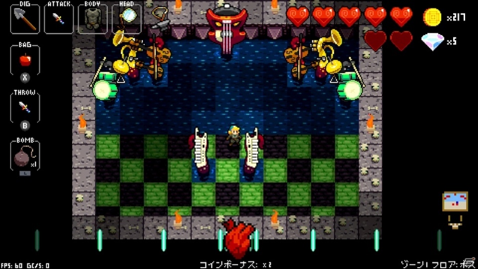 「クリプト・オブ・ネクロダンサー：Nintendo Switch Edition」が2月1日より配信決定！最新DLC「AMPLIFIED」を搭載、ローカルプレイにも対応の画像9