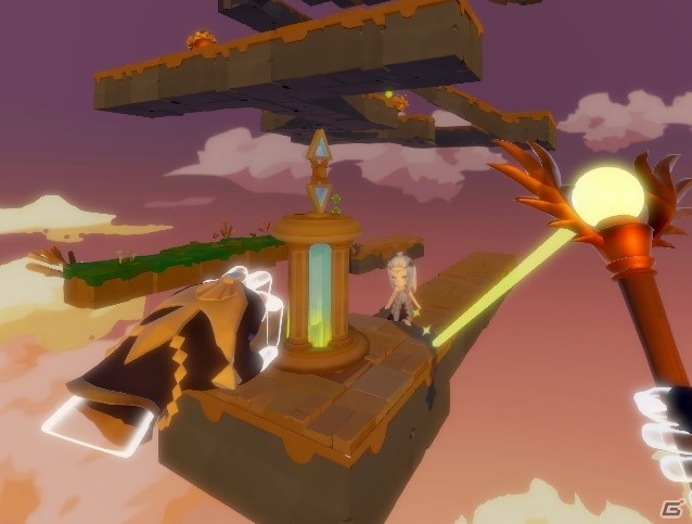 神となってお姫様を導くVR謎解きパズル「Light Tracer」がDMM.comで配信開始の画像4