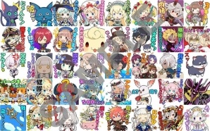 「黒猫のウィズ」ちびキャラ化した精霊と名セリフが楽しめるLINE公式スタンプが配信開始！の画像2