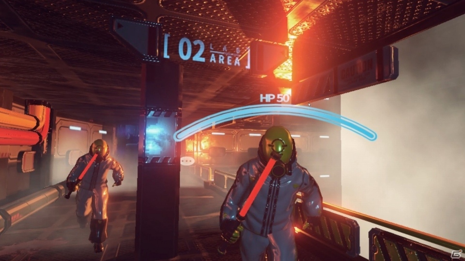 ビームライフル、エナジーソード…多彩な武器を駆使して戦うVR FPSアクションADV「OVERTURN」がDMM.comで配信開始の画像7