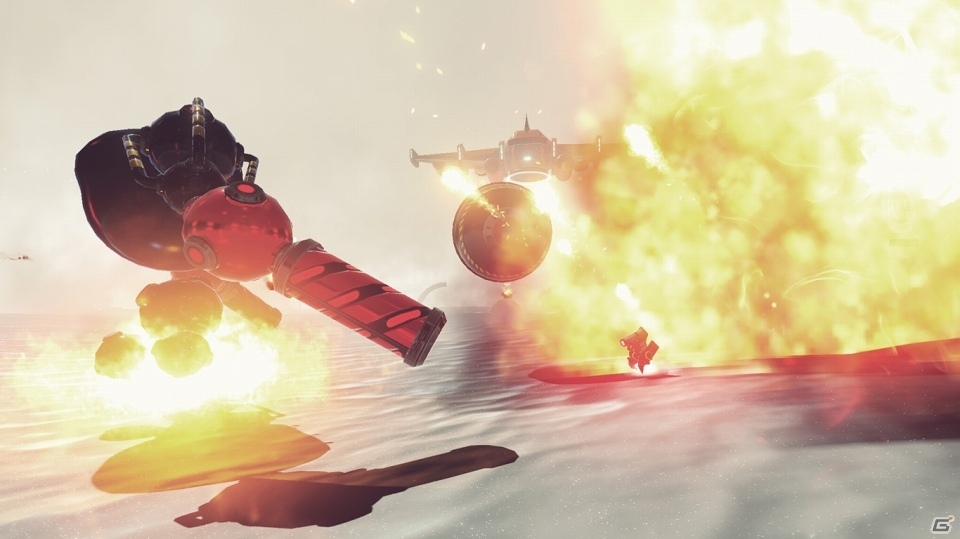 ビームライフル、エナジーソード…多彩な武器を駆使して戦うVR FPSアクションADV「OVERTURN」がDMM.comで配信開始の画像8