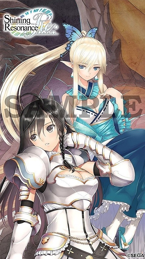PS4「シャイニング・レゾナンス リフレイン」Tony氏描き下ろしの販売店別予約特典ラフイラストが公開！の画像10