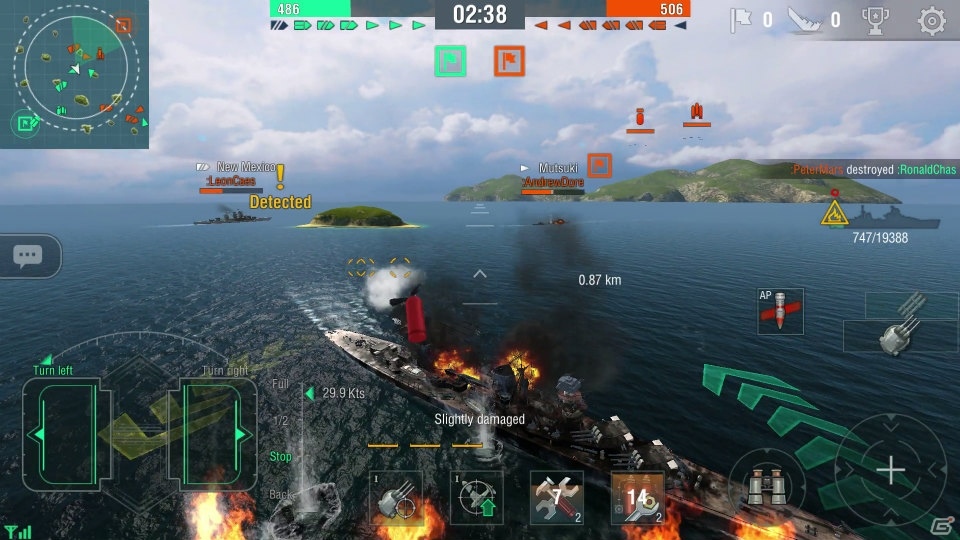 歴史に名を馳せた数々の艦艇を操り海戦に勝利せよ！iOS/Android「World of Warships Blitz」の正式サービスがスタート！の画像6