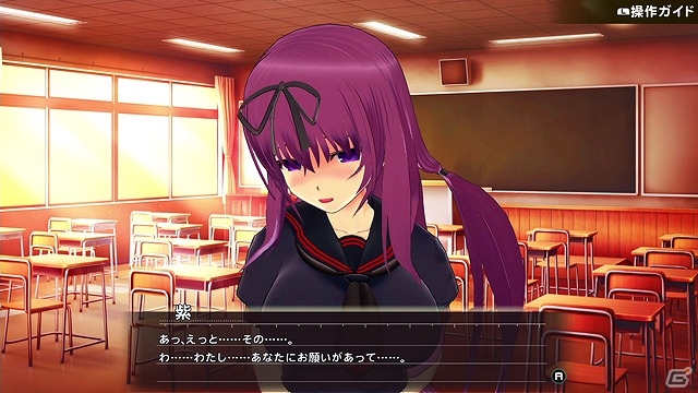 「シノビリフレ -SENRAN KAGURA-」追加キャラクター「紫」配信！矢作紗友里さん直筆サイン色紙が当たるキャンペーンもの画像2