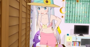 「エロマンガ先生」よりスマートフォン向けVRアプリ「めざましVR！義妹と同居生活 -紗霧の水着編」が発売決定！の画像2