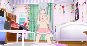 「エロマンガ先生」よりスマートフォン向けVRアプリ「めざましVR！義妹と同居生活 -紗霧の水着編」が発売決定！の画像3