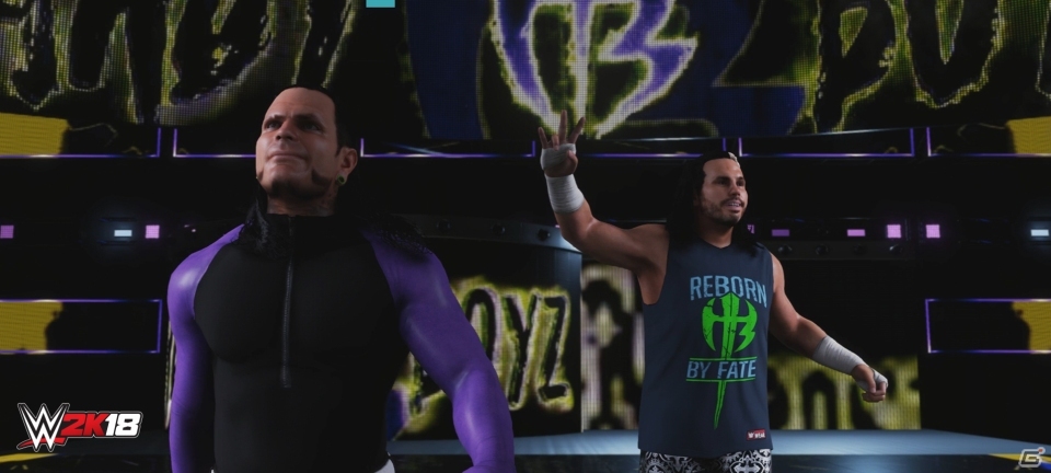 PS4「WWE 2K18」ジェフ＆マット・ハーディーやベス・フェニックスが登場する「Enduring Icons Pack」が配信開始の画像3