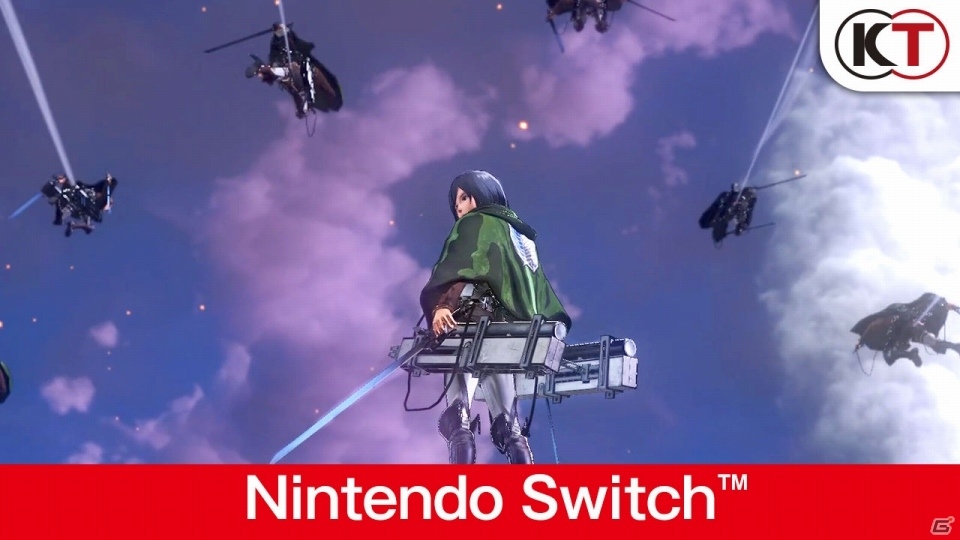 Nintendo Switch/PS Vita版「進撃の巨人2」本作ならではの多彩なアクションの様子を収録したプレイムービーが公開！の画像1