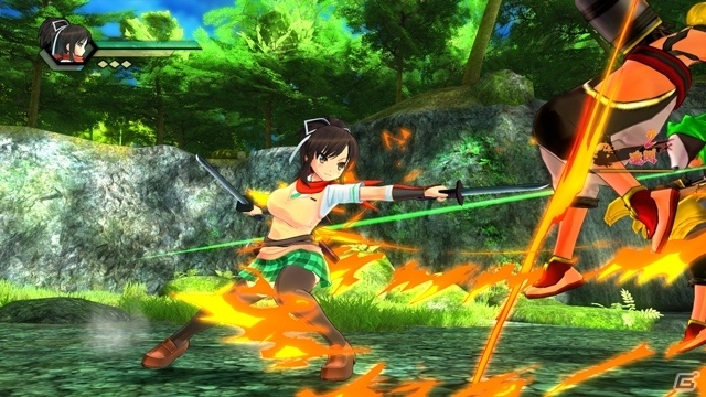 PS4「閃乱カグラ Burst Re:Newal」にて「死塾月閃女学館」「秘立蛇女子学園」メンバーがDLCで登場！新アクション「バーストシステム」も公開の画像13