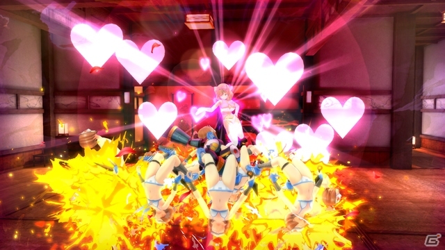 PS4「閃乱カグラ Burst Re:Newal」にて「死塾月閃女学館」「秘立蛇女子学園」メンバーがDLCで登場！新アクション「バーストシステム」も公開の画像15
