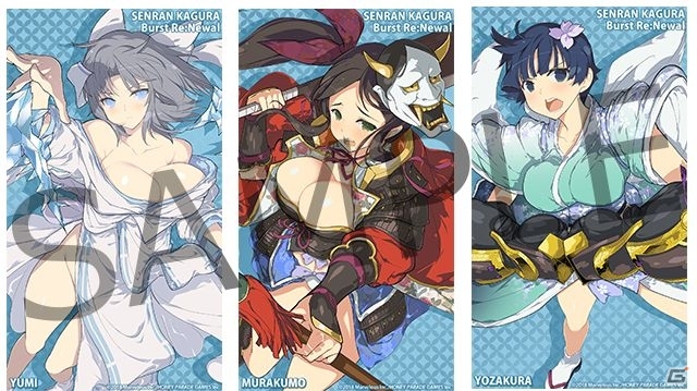 PS4「閃乱カグラ Burst Re:Newal」にて「死塾月閃女学館」「秘立蛇女子学園」メンバーがDLCで登場！新アクション「バーストシステム」も公開の画像23