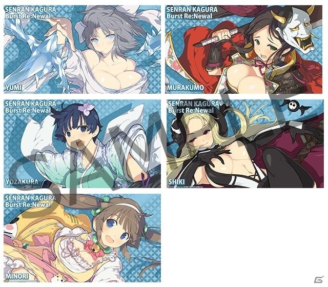 PS4「閃乱カグラ Burst Re:Newal」にて「死塾月閃女学館」「秘立蛇女子学園」メンバーがDLCで登場！新アクション「バーストシステム」も公開の画像27